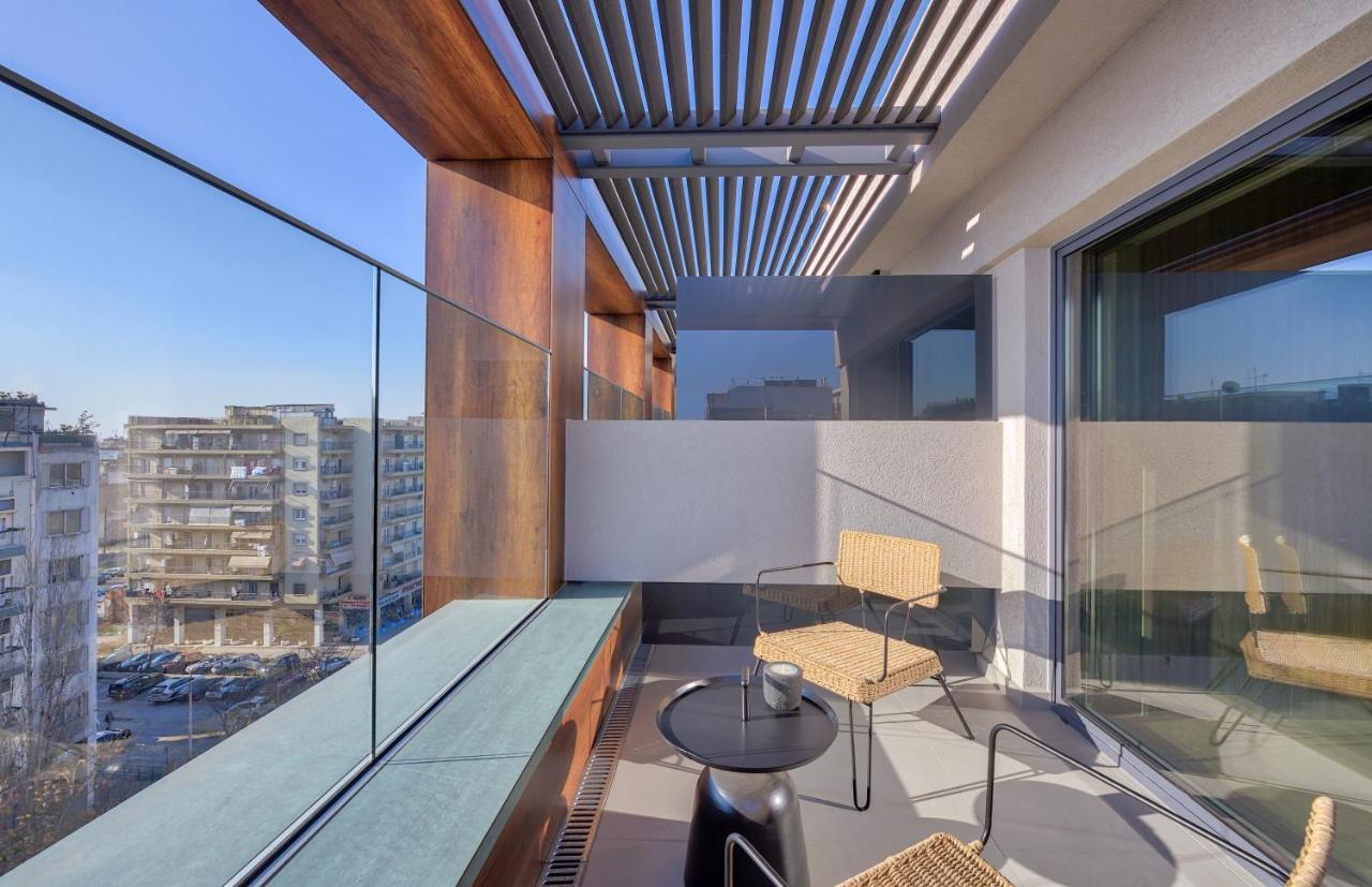 Onoma Hotel Салоники Экстерьер фото Balcony