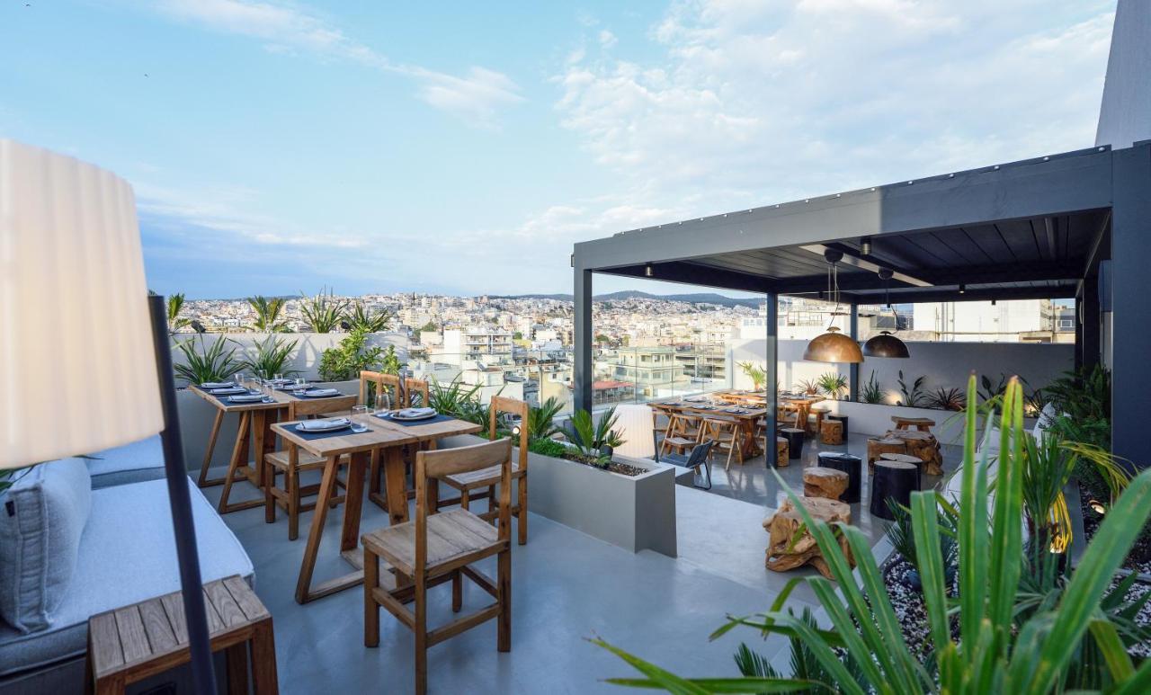Onoma Hotel Салоники Экстерьер фото Rooftop bar in Athens