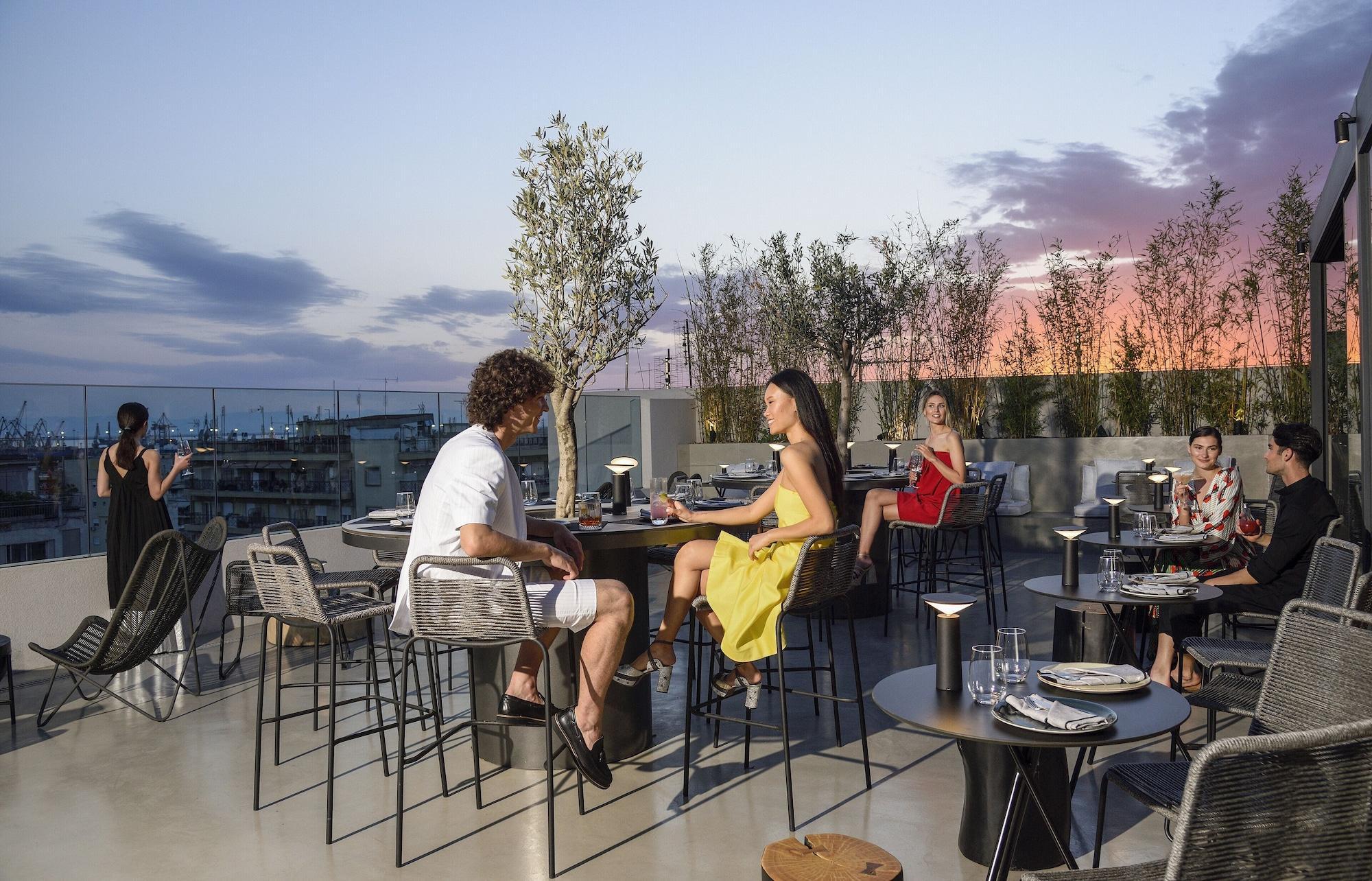 Onoma Hotel Салоники Экстерьер фото The Sky Bar