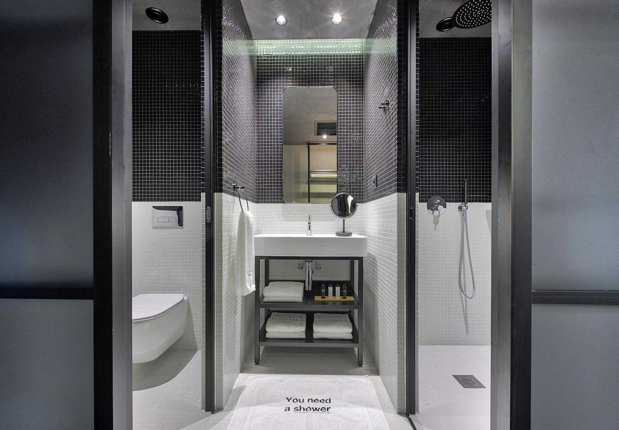 Onoma Hotel Салоники Экстерьер фото Bathroom