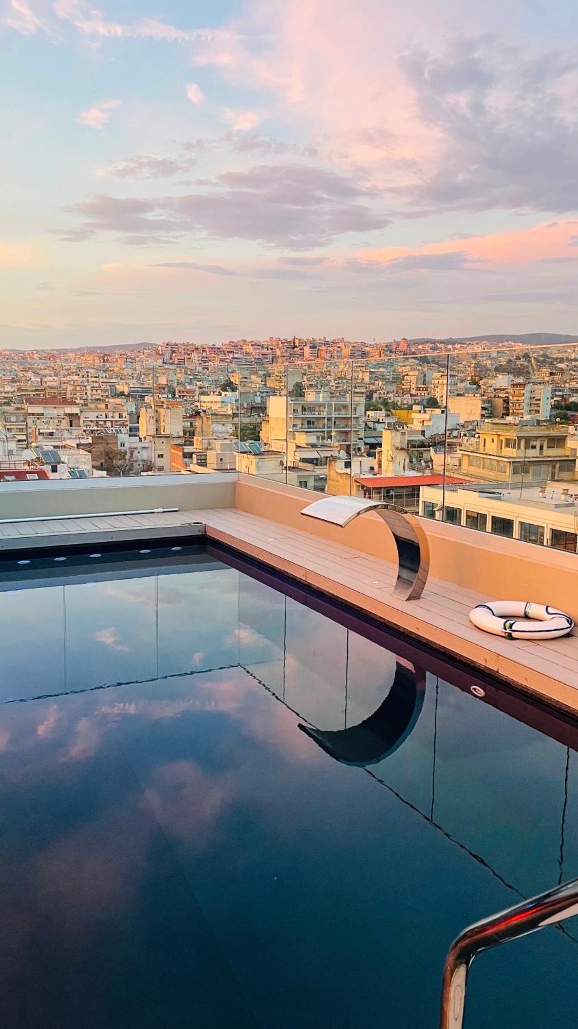 Onoma Hotel Салоники Экстерьер фото View from the rooftop